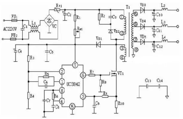 電源廠(chǎng)家整理：電源基礎(chǔ)電路圖集錦